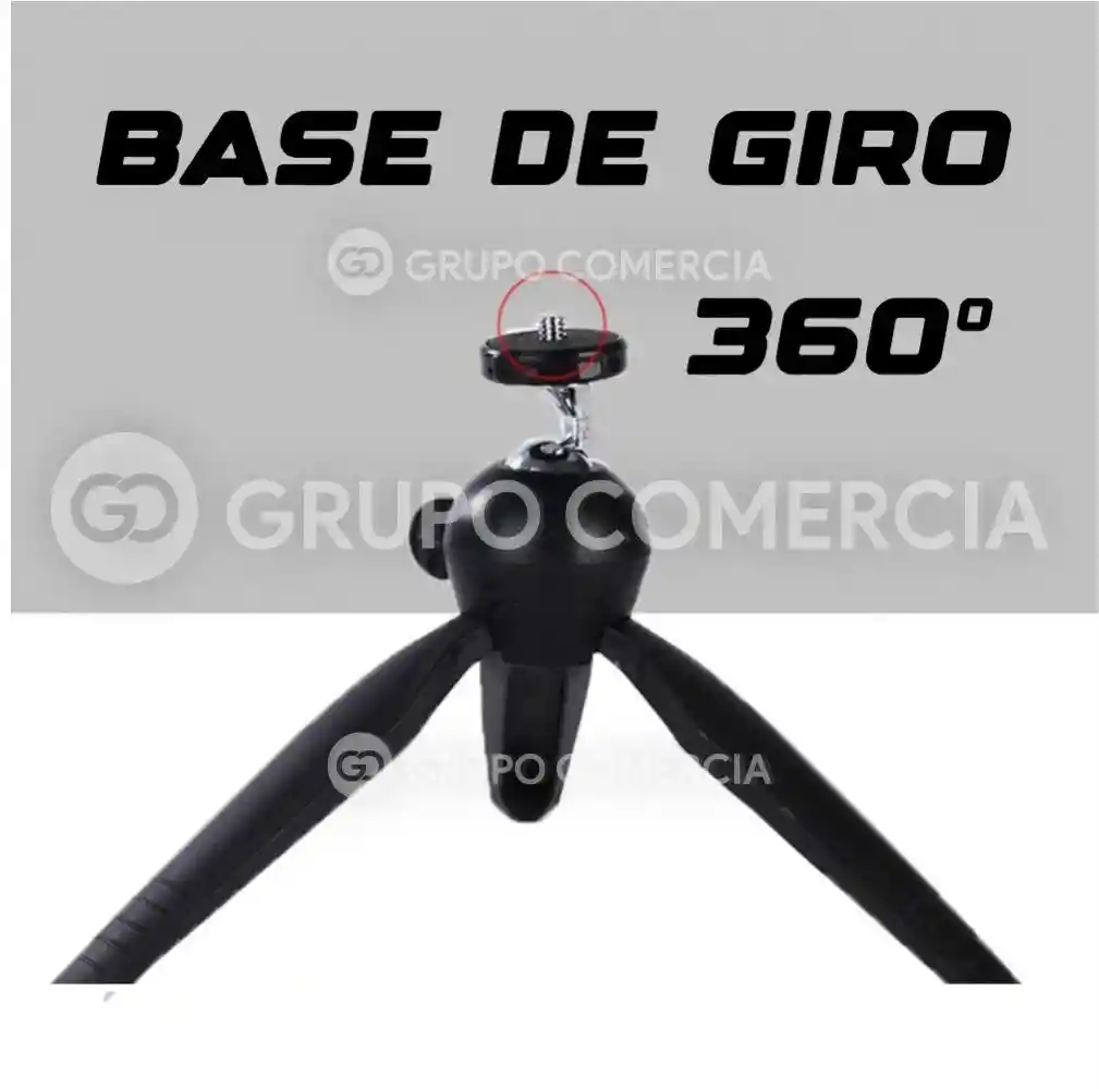 Mini Tripode Con Clip Ajustable Bogo