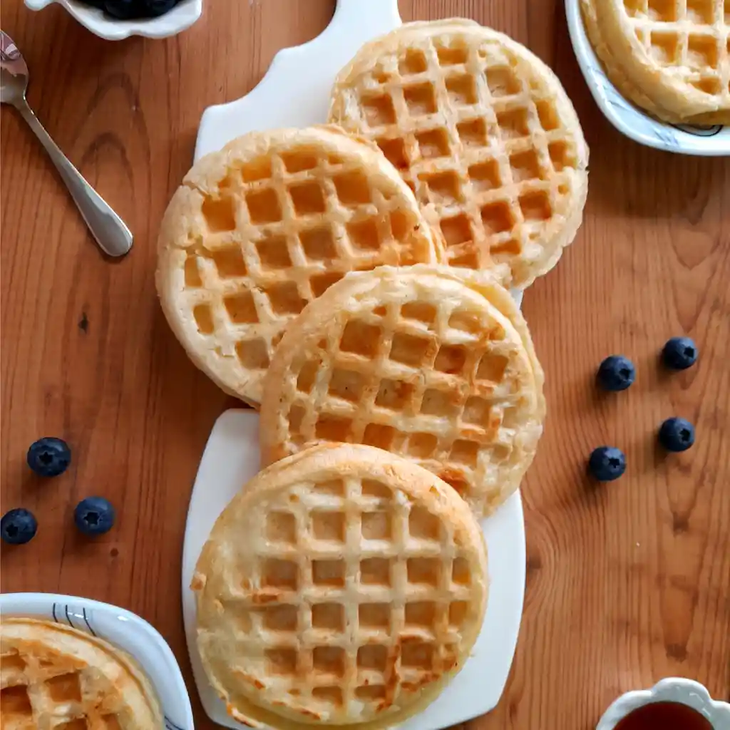 Waffles De Yuca Sin Queso