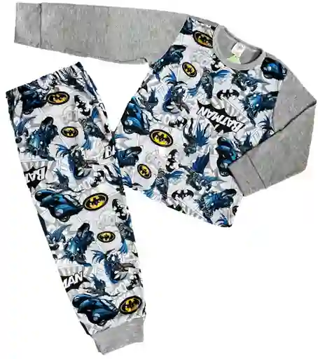 Pijamas Talla 6 Motivo Batman Para Niños