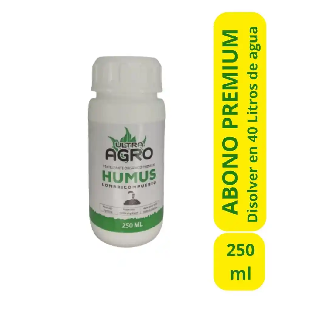 Abono Orgánico 250 Ml Premium