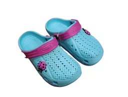 Crocs Sueco Chanclas Sandalias Para Viaje Antideslizantes Para Niña Talla 34