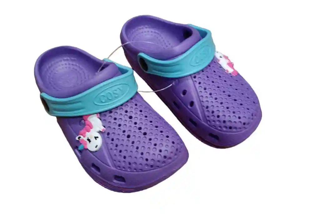 Crocs Sueco Chanclas Sandalias Para Viaje Antideslizantes Para Niña Talla 34