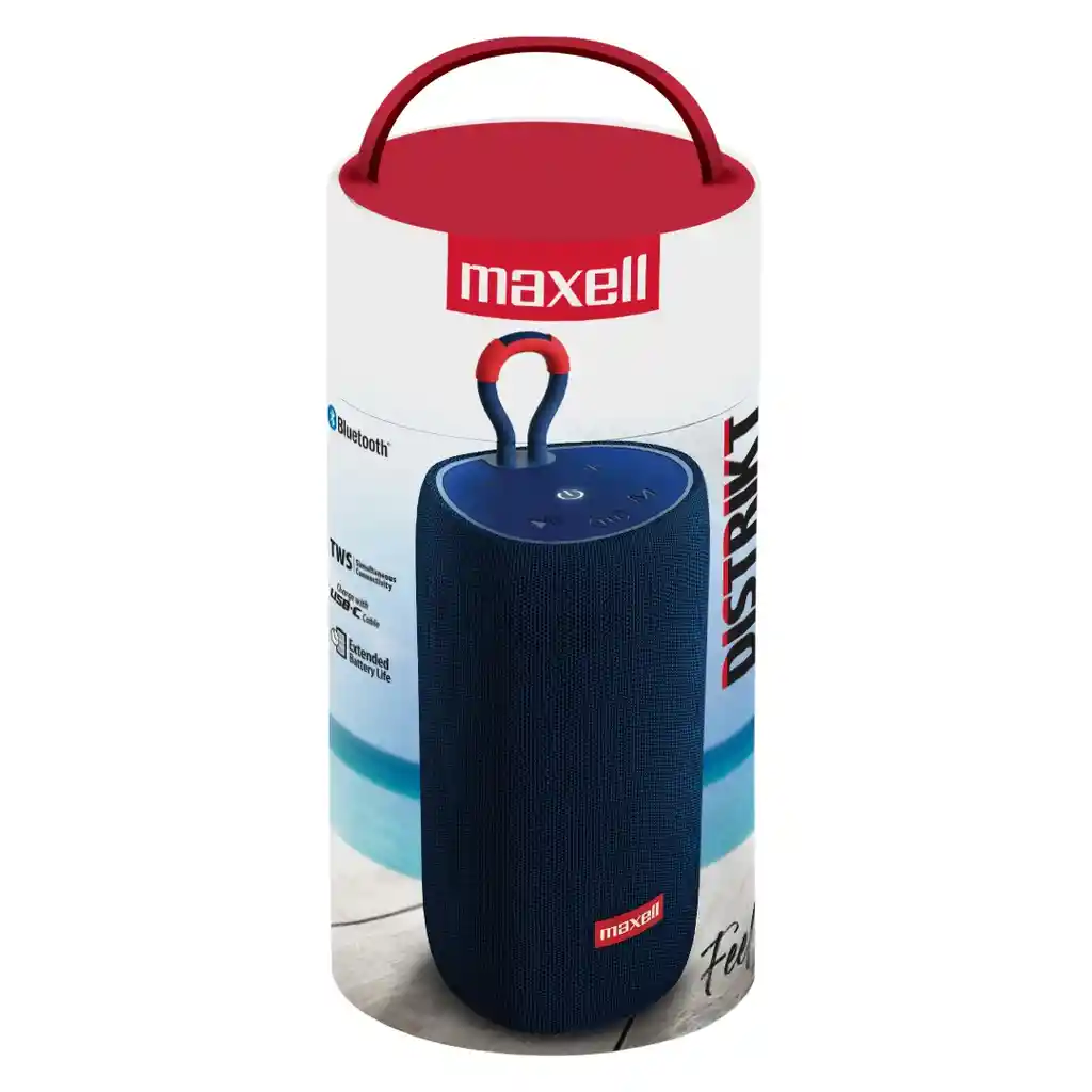 Maxell Bocina distrikt Bluetooth Navy