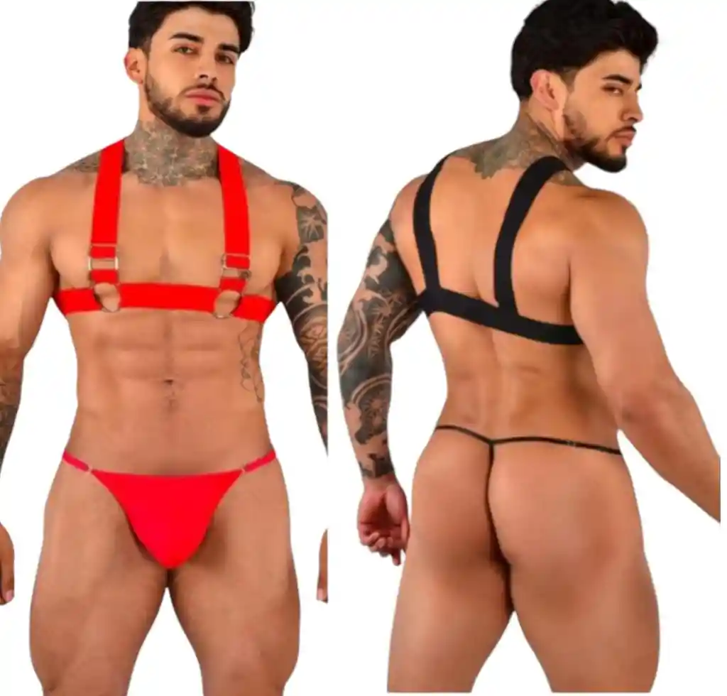 Suspensorio Lenceria Masculina Arnes Ropa Interior Para Hombre Friend