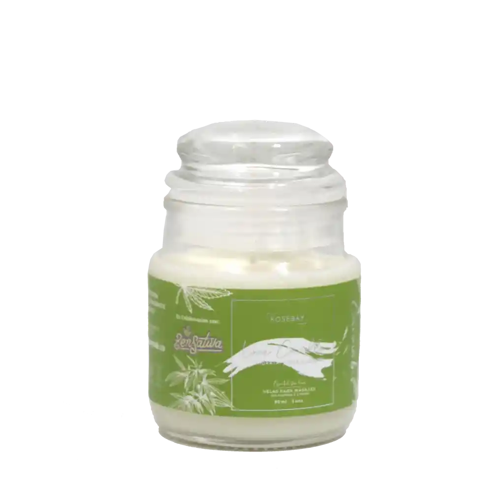 Vela Para Masajes Love Candle Cannabis 90ml