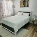 Juego De Sábanas Cama Doble Blanco Hogareto 3001