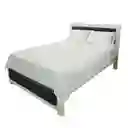 Juego De Sábanas Cama Doble Blanco Hogareto 3001