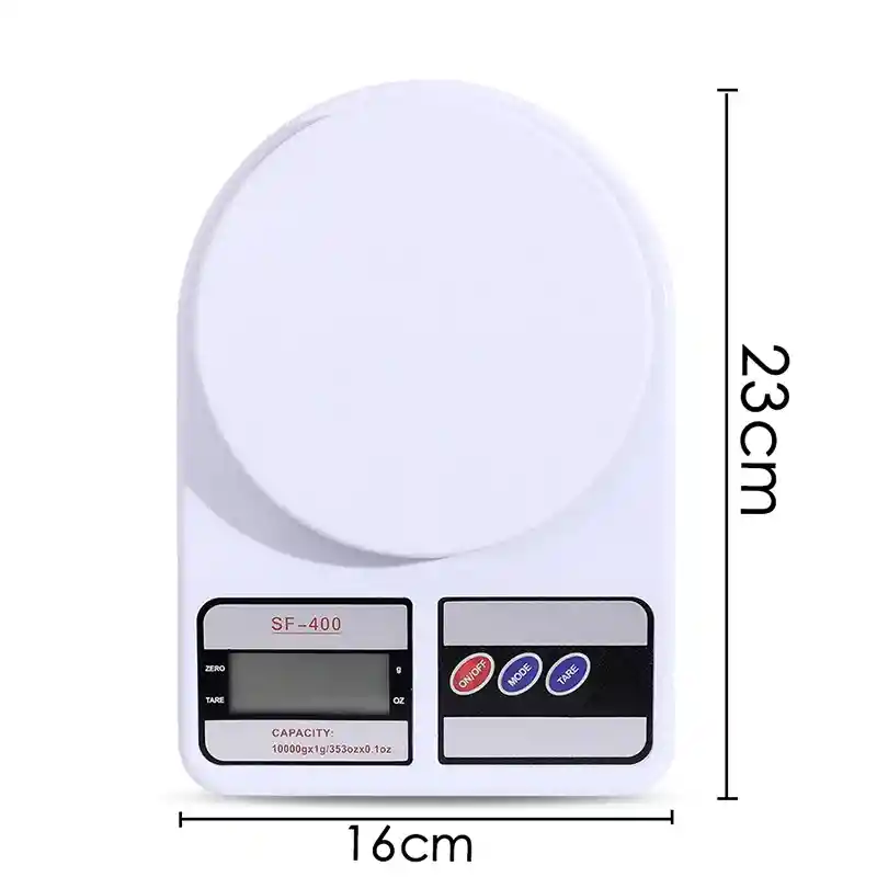 Gramera Digital Con Tara Balanza Bascula Pesa