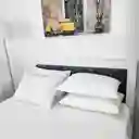 Set X 4 Almohadas Hoteleras Doble Funda Hogareto Blanco