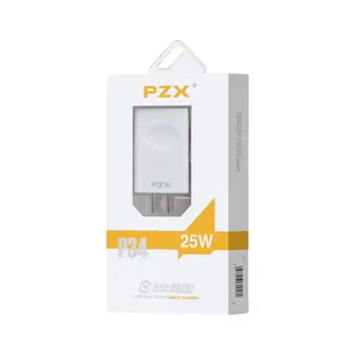 Cargador + Cable Tipo C Para Celular 5a Qc 5.0 25w Pzx P34