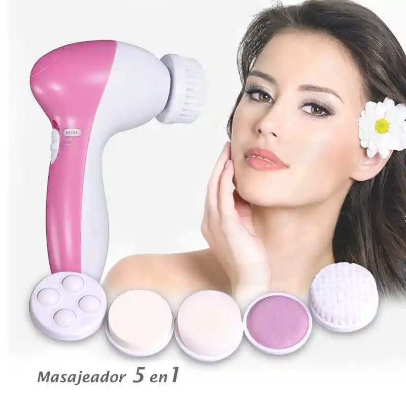  Masajeador Facial 5 In 1 BEAUTY CARE Brush 