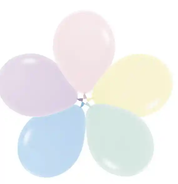 Globo R-12 Pastel Mate Surtido