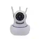 Camara Ip Wifi Vision Nocturna 2mpx 3 Antenas Lee Micro