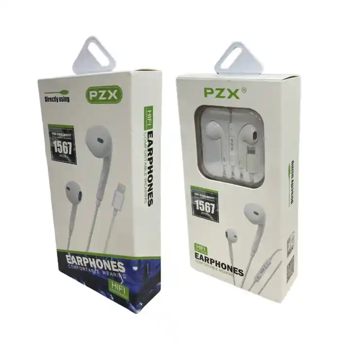  Audifonos Para  iPhone  Lighting Pzx  Bajos Pronunciados 