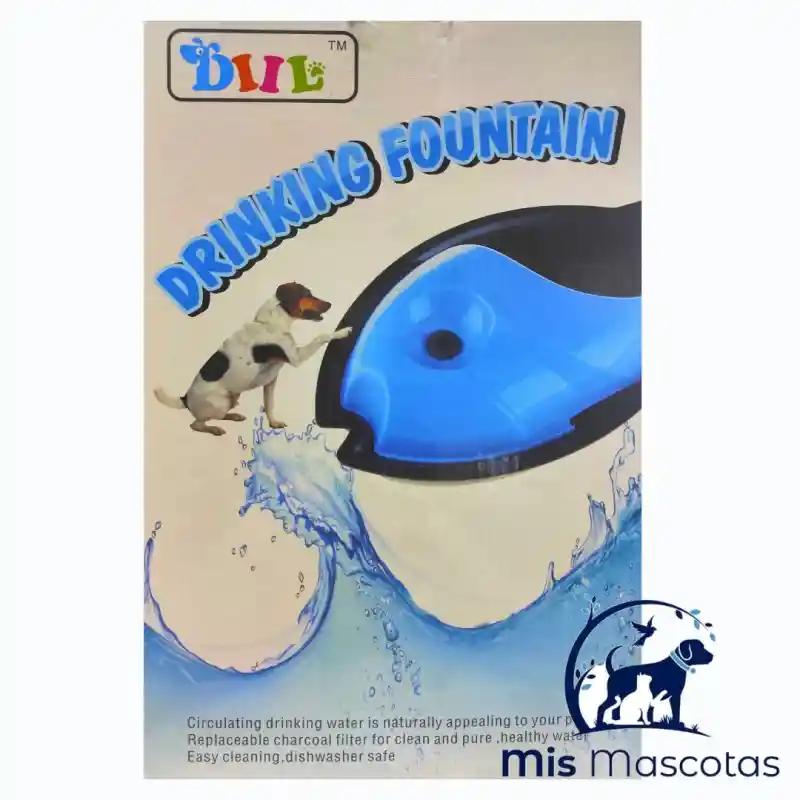 Fuente Para Mascota Auto Waterfall Pet Drinking Fountain Bowl