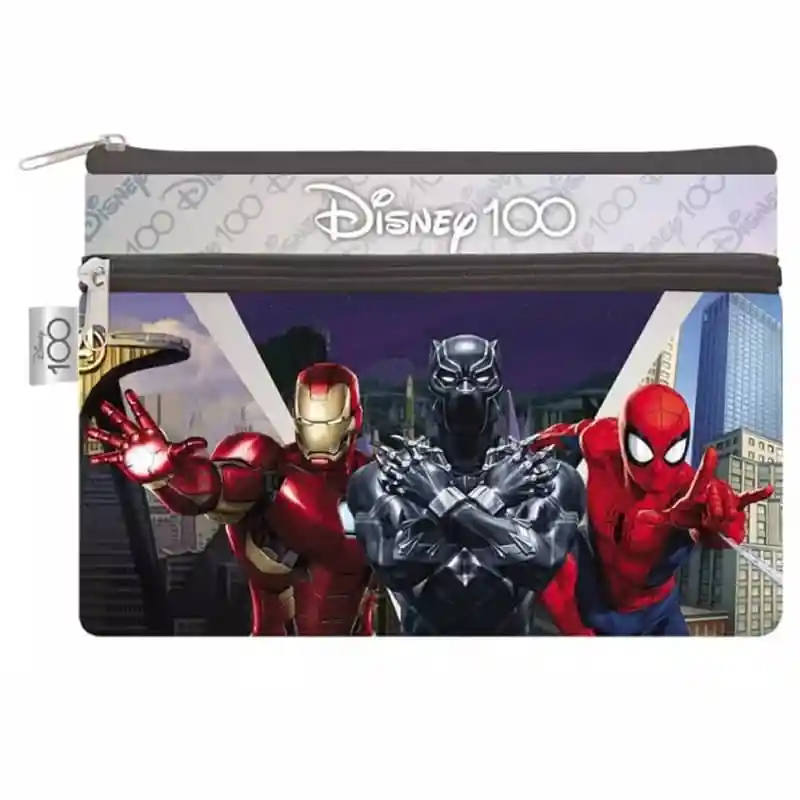 Cartuchera Disney Los Avengers 2 Bolsillos