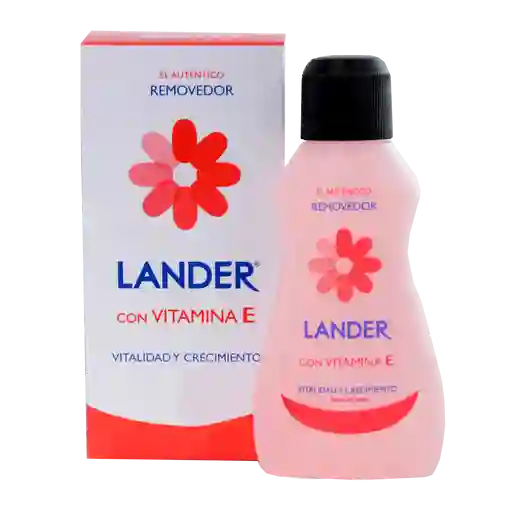 Lander Removedor De Esmalte Con Vitamina E