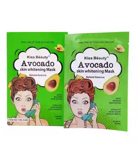  KISS BEAUTY Mascarilla En Velo Aguacate 