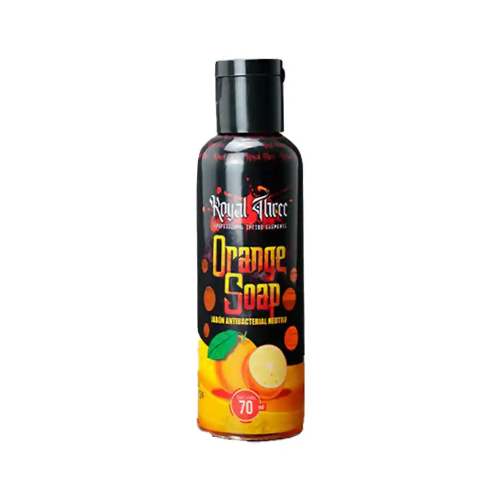 Orange Soap Jabon Para El Cuidado De Tatuajes 70ml