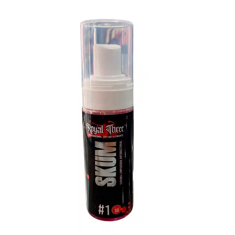 Espuma Para Cuidado De Tatuajes 50ml Skum