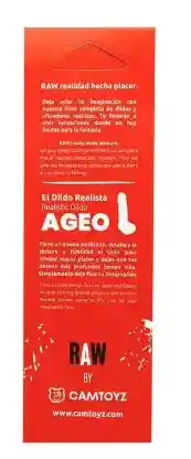 Raw Dildo Realista Ageo 11,5 Cm Piel