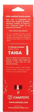 Vibrador Realista Taiga 22 Cm