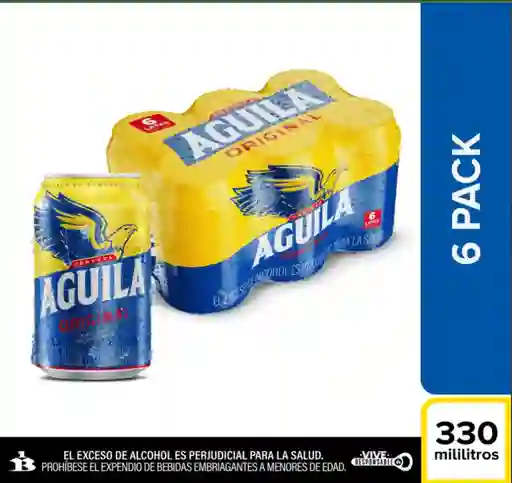 Six Pack Aguila Original