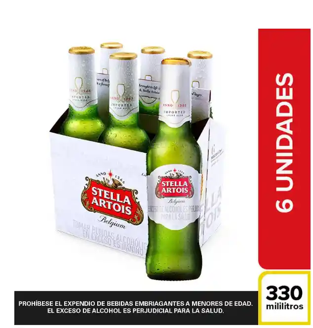 Six Pack Stella Artois