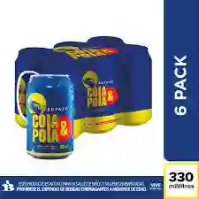 Sixpack Cola Y Pola 330ml Lt