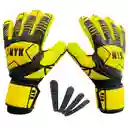 Guantes De Fútbol Nyk Semiprofesional Antifractura Rc12 - Talla 8