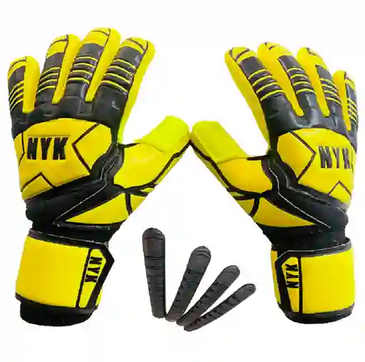 Guantes De Fútbol Nyk Semiprofesional Antifractura Rc12 - Talla 8