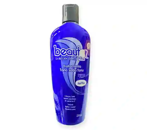 Tratamiento Tono Sobre Tono Azul Plata Beaute Vital X 230ml