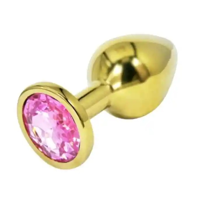 Plug Anal Dorado Joya Talla M