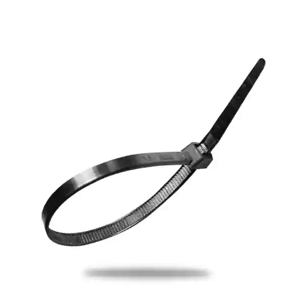 Amarre Plástico De 10 Cm Negro 100% Nylon Marwa X 100 Unidades