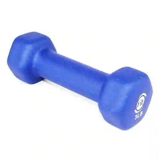Mancuerna En Neopreno Hexagonal 3 Libras Sportfitness