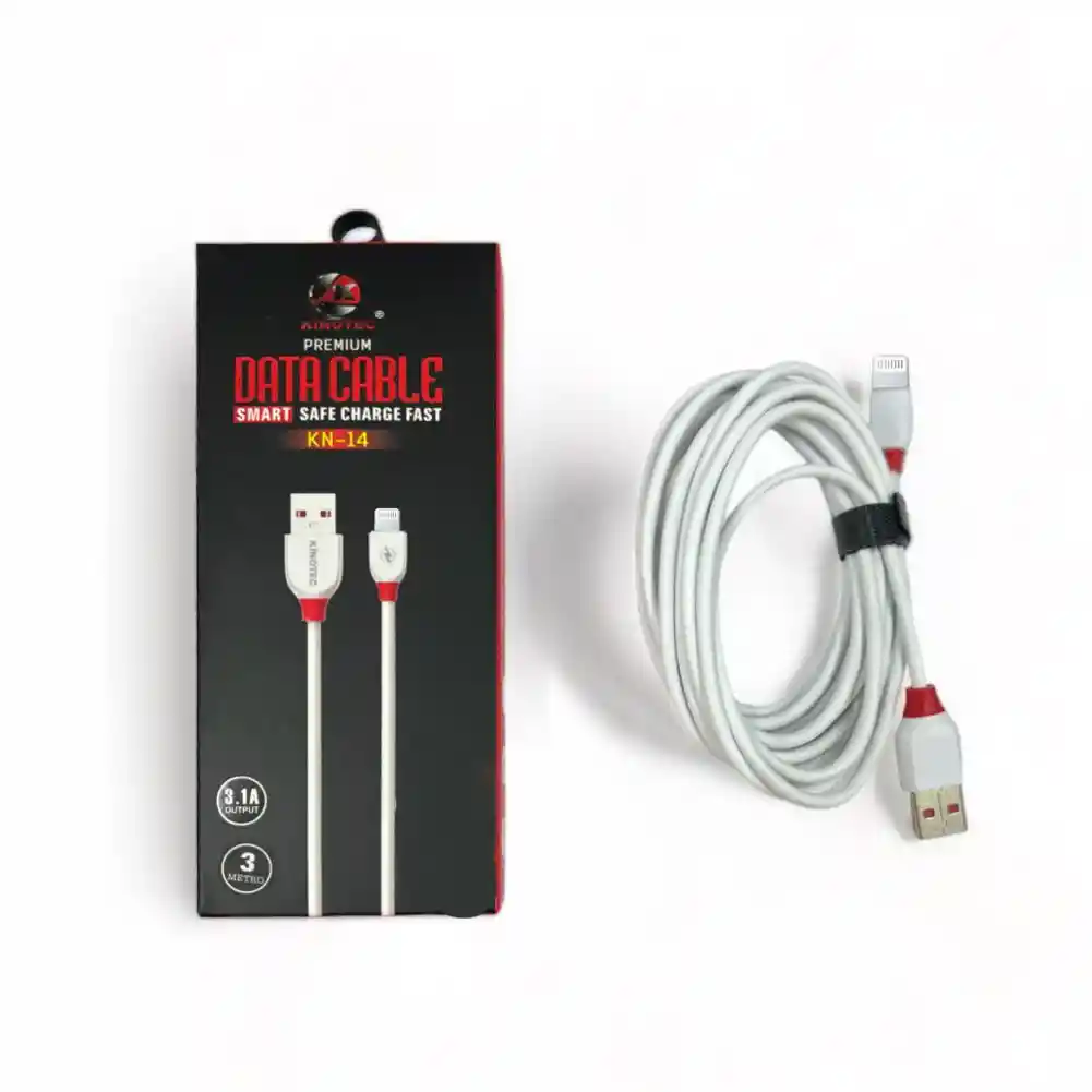 Cable De Carga Datos Usb Para Iphone De 3 Metros Extra Largo