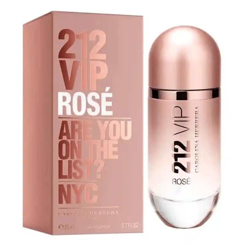 Perfume 212 Vip Rose 80 Ml ® La Riviera