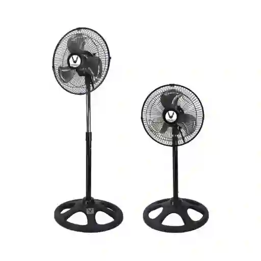 Ventilador Abanico Metálico Adaptable Oscilante Piso 10