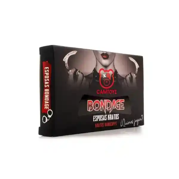 Esposas Plateadas Kratos Camtoyz En Acero Bdsm Sado