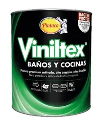 Pintura Baños Y Cocinas Viniltex 1/4 De Gl (974 Ml)