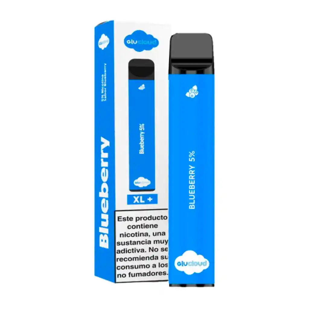 Vape Glucloud Xl Blueberry 2500 Puffs