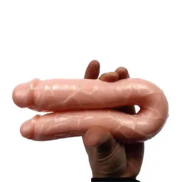 Dildo Doble Niel 35.5 Cm Piel Raw Camtoyz