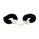 Esposas Lois Metálicas Con Peluche Negro Camtoyz