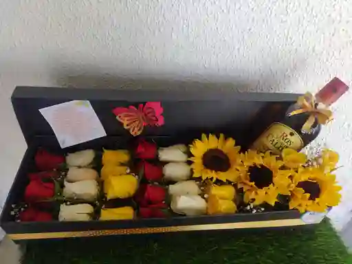 Caja Fina Ron Viejo Caldas
