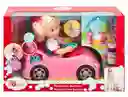 Muñeca Little Mommy Paseo Con Burbujas: Burbujas, Música Y Diversión En Un Carrito De Ensueño