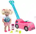 Muñeca Little Mommy Paseo Con Burbujas: Burbujas, Música Y Diversión En Un Carrito De Ensueño