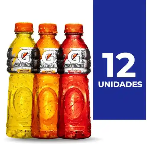 Gatorade 12 Unidades 500ml Sabores Surtidos