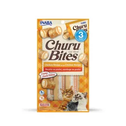 Inaba Cat Snack Churu Bites Pollo Wraps 3 Piezas - Atun 30 Gr