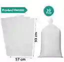 Costales X4 Lonas 50 Kilos Polipropileno Bolsas Fibra 93x57cm Costal