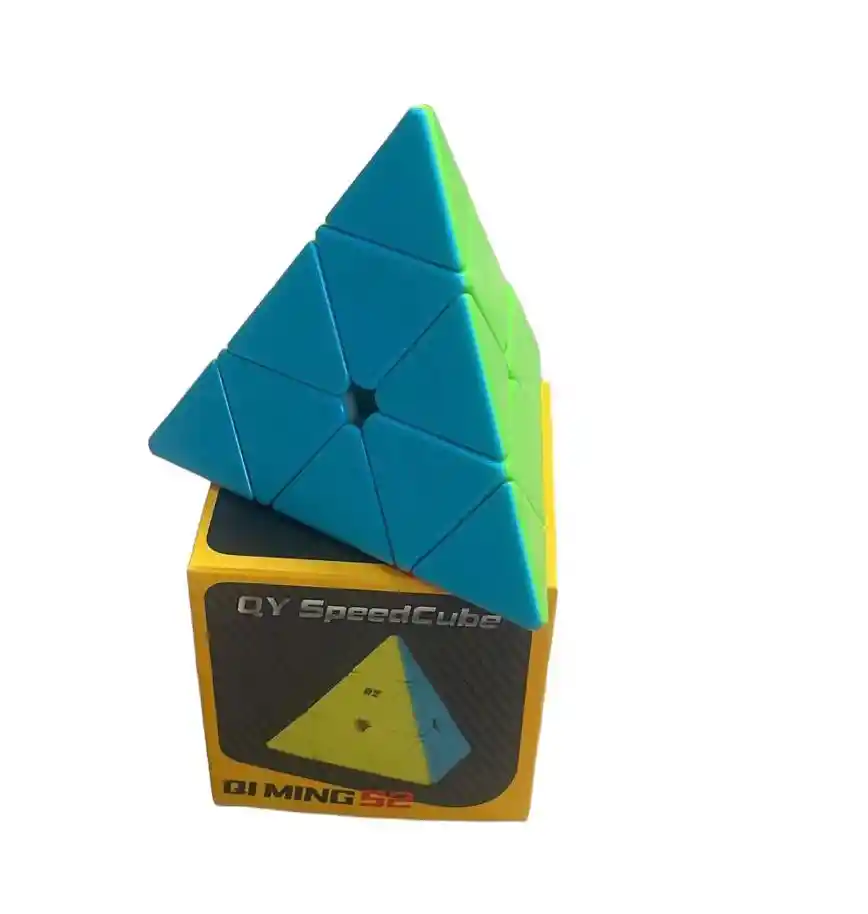 Disponible Cubo Rubik Magico Piramide Piraminx 3x3 Colores Vivos